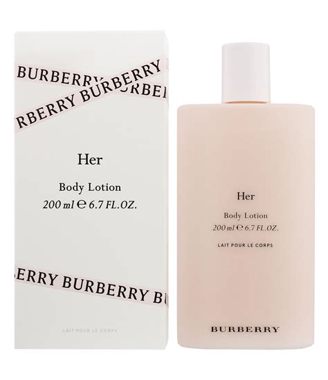 burberry her elixir body lotion